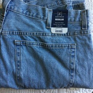 George Regular Fit Denim Straight Leg Jean 40 x 30 NWT